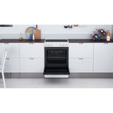 Indesit IS67V5KHW/UK Freestanding 60cm Electric Cooker