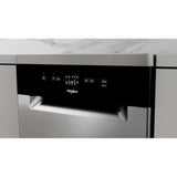 Whirlpool WSFE 2B19 X UK N SupremeClean Slimline Dishwasher A+++ 10 Place - Stainless Steel