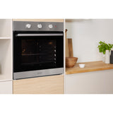 Indesit IFW 6330 IX UK Electric Single Built-In Oven - Stainless Steel
