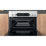 Hotpoint HDM67V9CMW/U Double Cooker - White