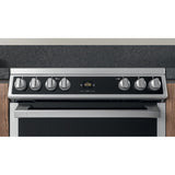 Hotpoint HDT67V9H2CX/UK Double 60cm Electric Cooker - Inox