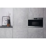 Hotpoint MN 314 IX H Built-In Microwave - Stainless Steel
