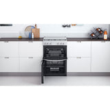Indesit ID67G0MCW/UK Double Cooker - White