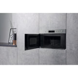 Hotpoint MN 314 IX H Built-In Microwave - Stainless Steel