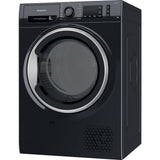 Hotpoint NT M11 92BSK UK Freestanding 9kg Heat Pump Tumble Dryer - Black
