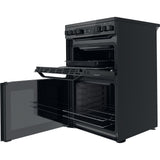 Hotpoint HDM67V92HCB/UK Double Cooker - Black