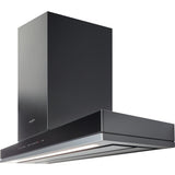 Whirlpool WHSS 90F L T C K W Collection Cooker Hood 90cm - Black