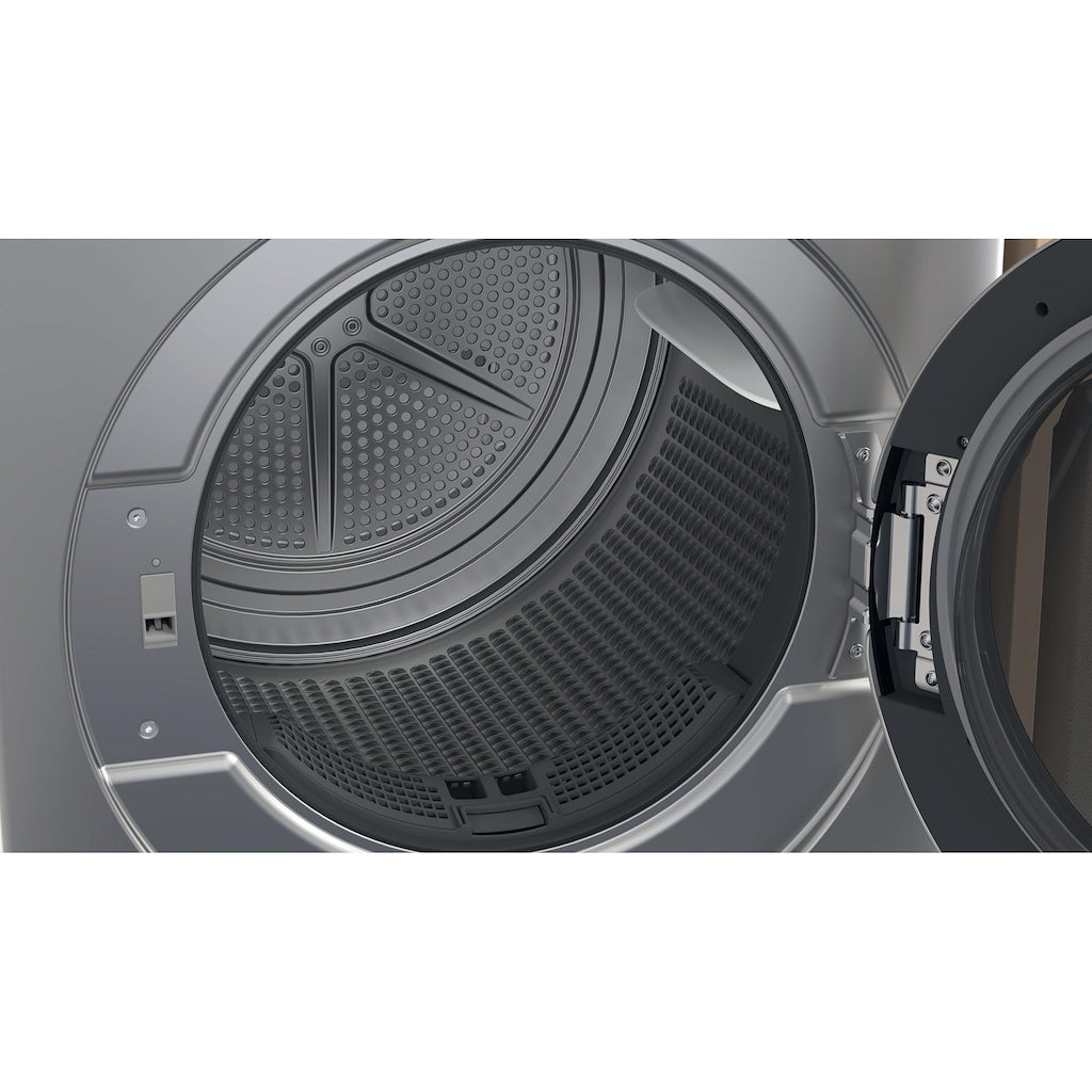 Indesit YT M11 82SS X UK 8kg Freestanding Heat Pump Tumble Dryer - Silver