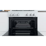 Indesit ID67G0MCW/UK Double Cooker - White