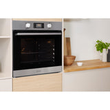 Indesit IFW 6340 IX UK Electric Single Built-In Oven - Stainless Steel