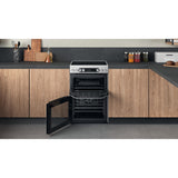 Hotpoint HDM67V9HCX/UK Double Cooker - Inox