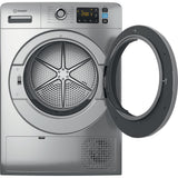 Indesit YT M11 82SS X UK 8kg Freestanding Heat Pump Tumble Dryer - Silver