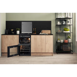 Hotpoint HD5G00CCBK/UK Gas Freestanding 50cm Double Cooker - Black