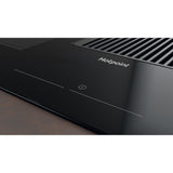 Hotpoint PVH92BK 90cm Vented Induction Hob with Downdraft