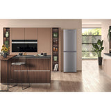 Hotpoint HBTNF 60182 X UK 304L Fridge Freezer - Stainless Steel
