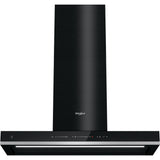Whirlpool WHSS 90F L T C K W Collection Cooker Hood 90cm - Black